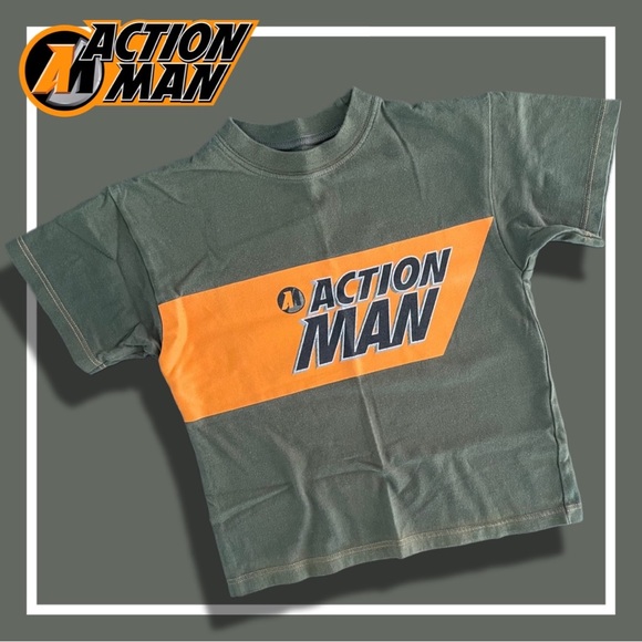 Vintage Action Man Bundle - Tee & Gilet - 3/4T - EVC - Picture 1 of 3